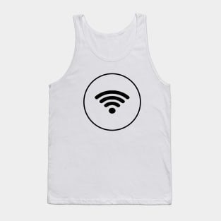 WiFi minimalist art Tank Top